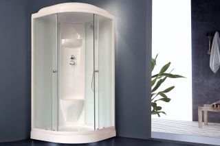 Душевая кабина Royal Bath HK стекло белое/матовое 100x100см RB100HK6-WC